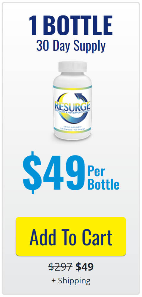 1 Bottle Resurge 30 Day Supply